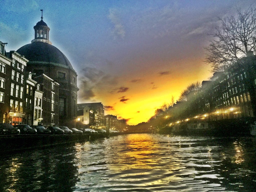 Mia Fitz Photo Boat Ride Amsterdam Sunset