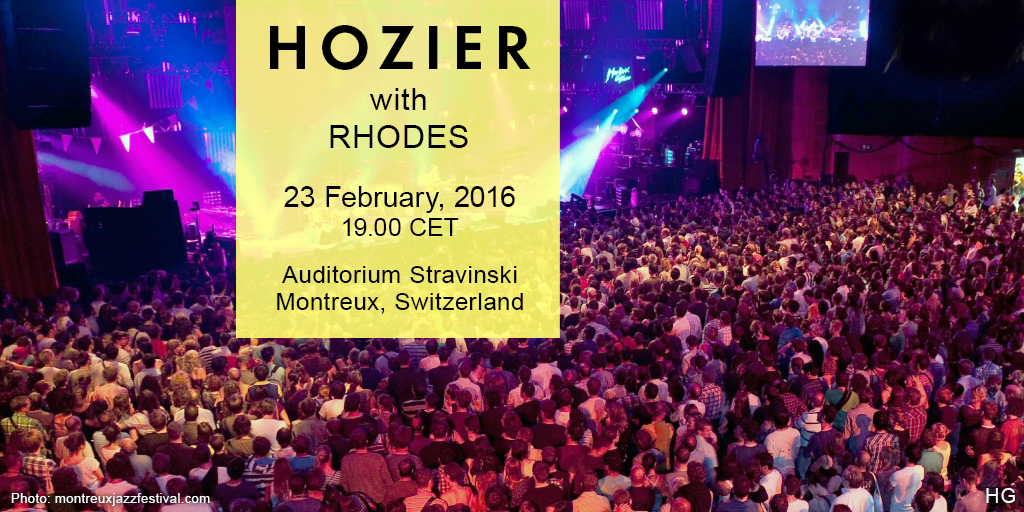Hozier in Montreux