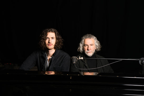 Hozier and Kevin Godley